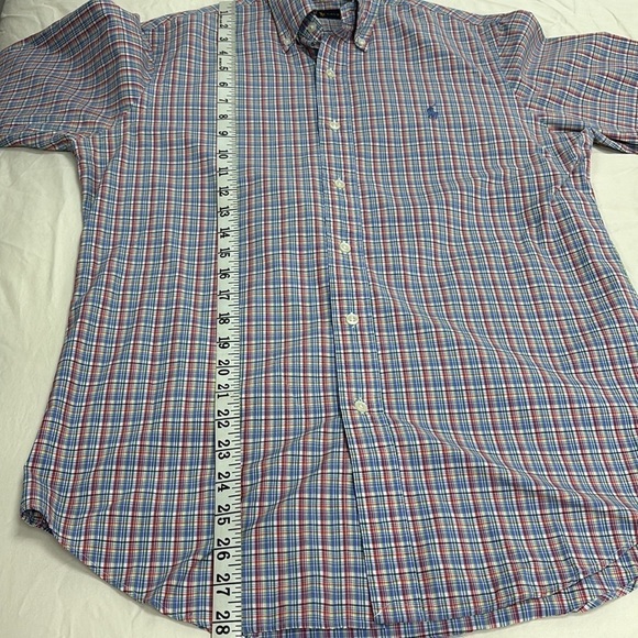 POLO RALPH LAUREN Men's Classic Fit Plaid Performance Long Sleeve Shirt size S/P - Picture 13 of 14